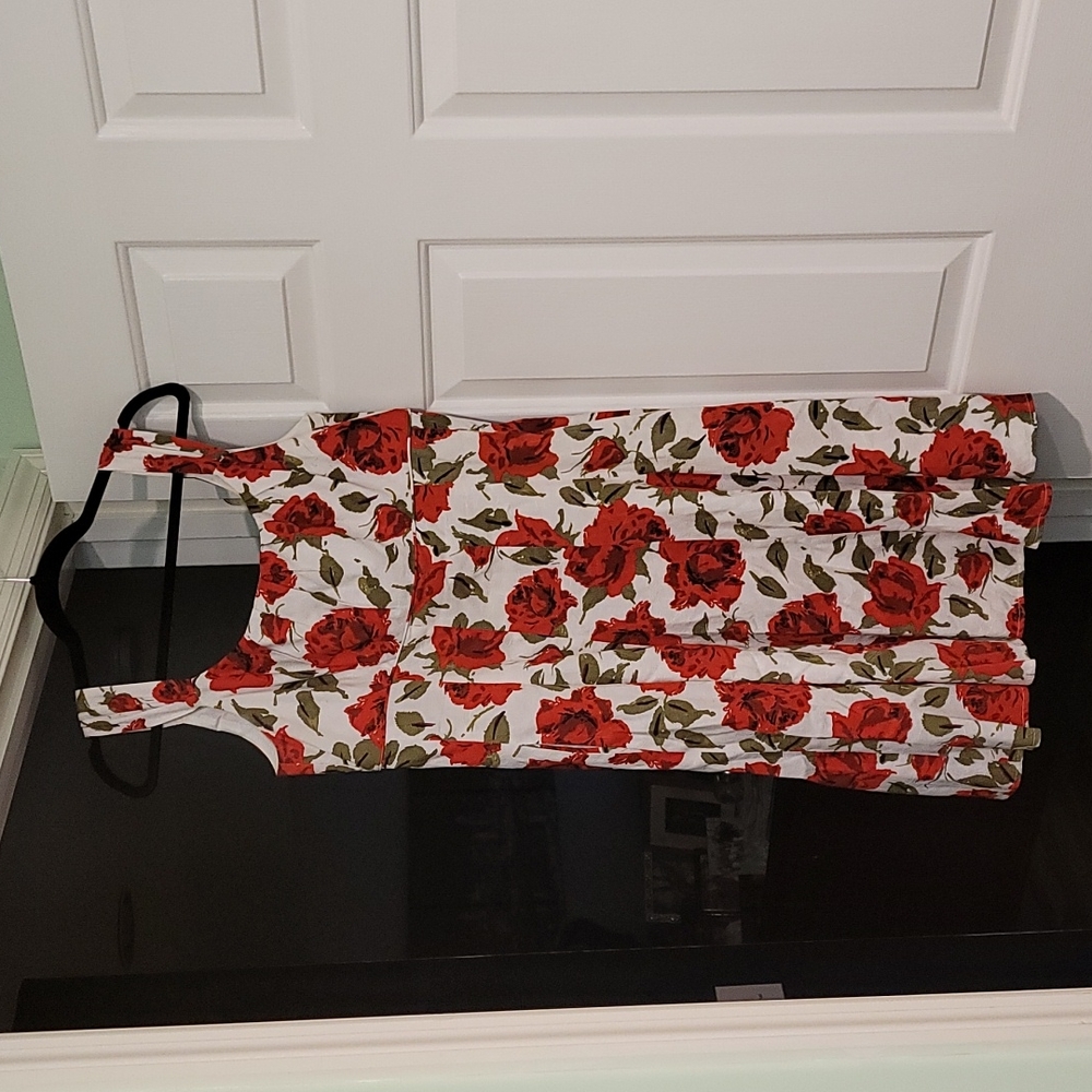 Floral spring dress